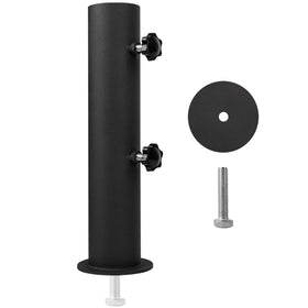 Vanroug granite umbrella stand tube offers sturdy outdoor support.
