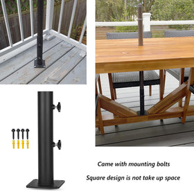 VANROUG deck and dock use case shows wide outdoor placement for shade.