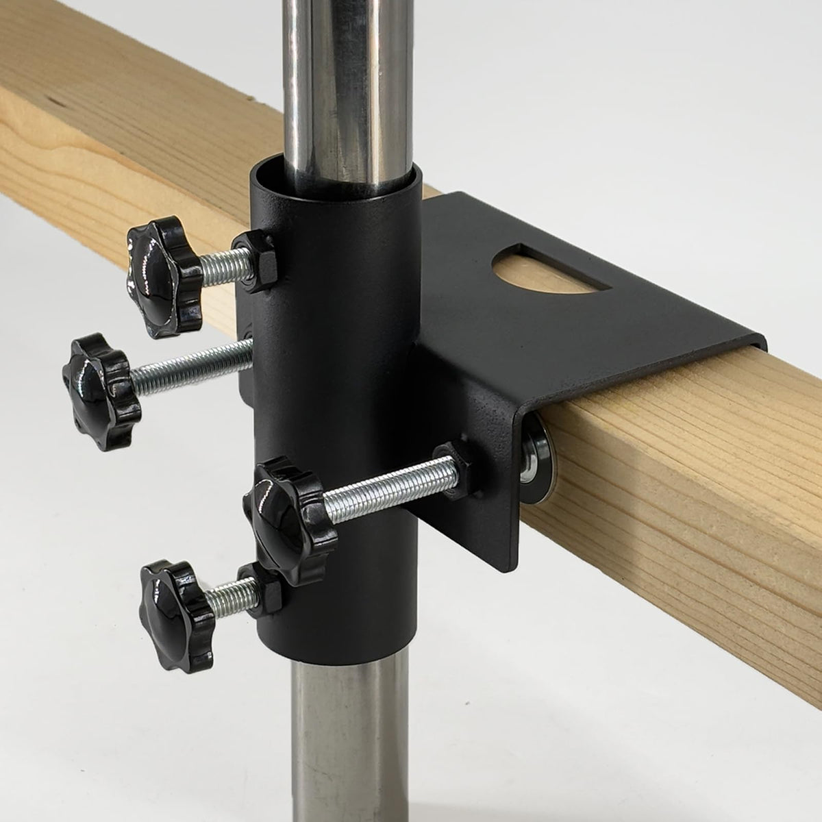 VANROUG portable umbrella stand fits balcony or porch setups