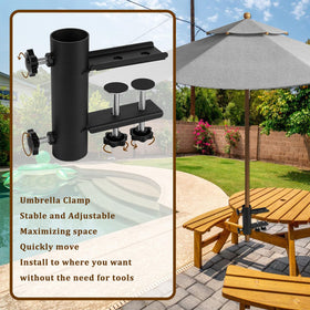 VANROUG rustproof steel clamp designed for outdoor use