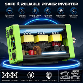 Vansdon 3000W durable inverter casing suited for rugged RV and off grid use.
