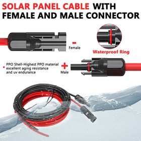 Vansdon IP67 waterproof solar cable designed for outdoor environments