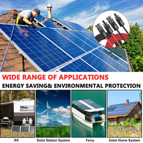 Vansdon male-female connectors simplify solar cable linking