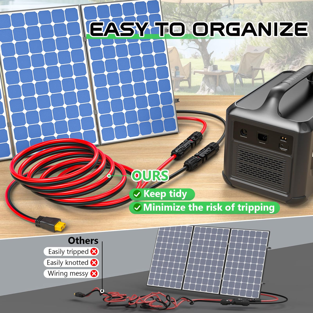 Vansdon XT60 end with reinforced shell designed for rugged outdoor use