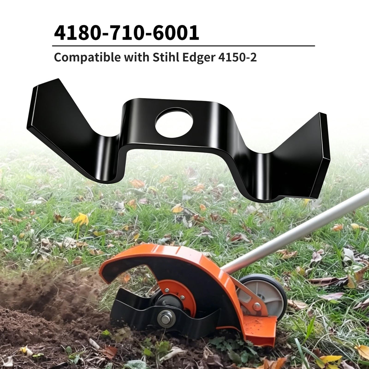 Vanshly bed edger blade packaging included with usage notes.