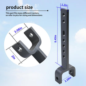 Vanshly stabilizer with zinc plating emphasizes long-term durability.