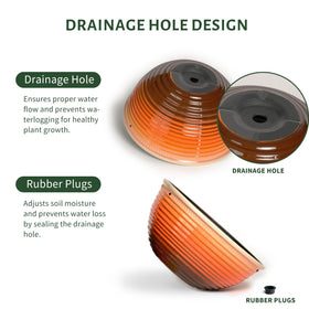 Vanslogreen thickened construction ensures durable use across seasons.