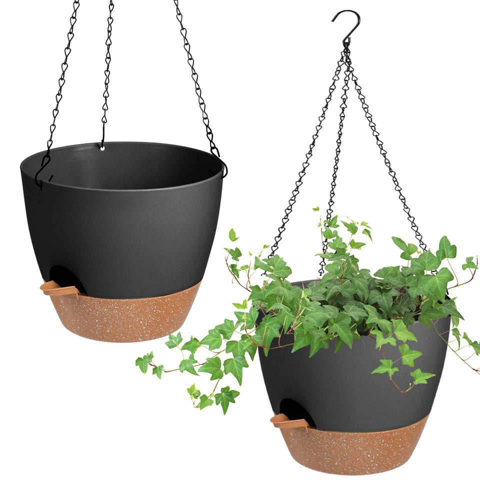 Vanslogreen hanging planter overall design with a sleek, space-saving look for indoor greenery.