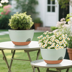 Vanslogreen indoor-outdoor planter for versatile decorating spaces.