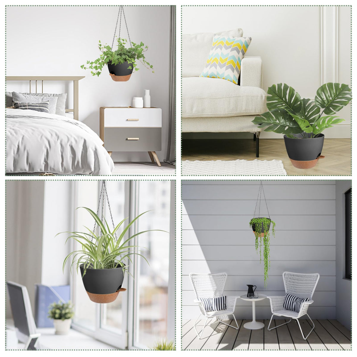 Vanslogreen vertical space-saving planter showcases plants in tight spaces.