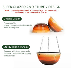 Vanslogreen triangular-chain hanger provides stable support for indoor or balcony setups.