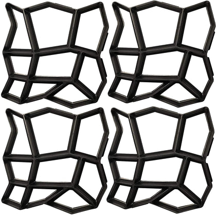 VanSmaGo Walk Path Maker 4-pack stepping stones for patio use