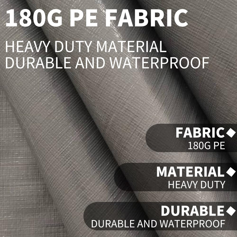 Vanteriam edge-sealed canopy minimizes rain penetration and leaks