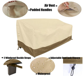 Vanteriam cover side view highlights elastic hem cord for secure fit