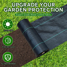 Vanver woven weed cloth with high permeability allowing air and water