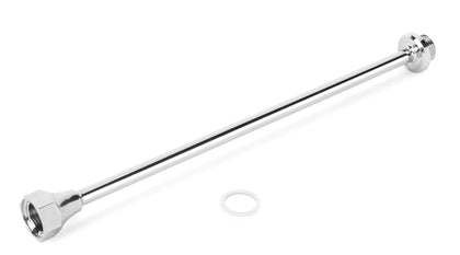 Vaper 19493 6-inch rigid brass extension reaches tight corners for targeted spraying.