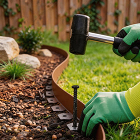 VAPOURSKY rubber mallet helps with gentle tapping and precise placement.
