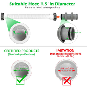 Varesee durable pool connector close-up highlights rugged construction