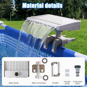 varesee pool-waterfall frame-fit-1-18-to-4-72-inches