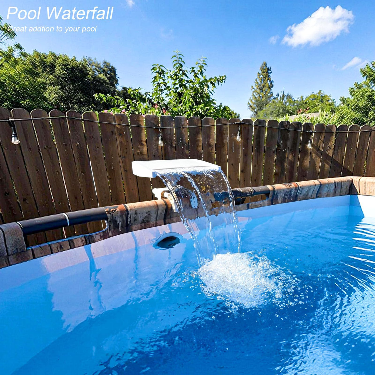 varesee pool-waterfall relaxing-aura for hot days