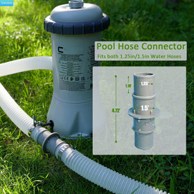 Varesee stainless steel clamps for rust-proof connections in outdoor pools