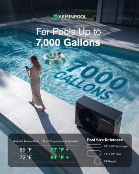 VARMINPOOL titanium heat exchanger suitable for saltwater pools and long-term use.