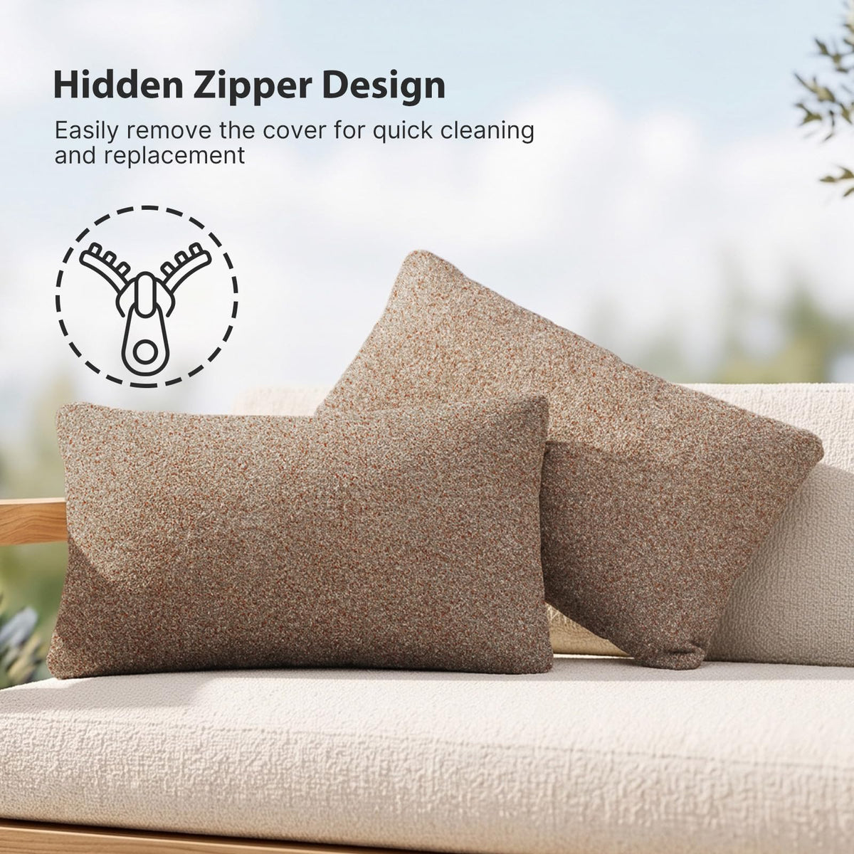Vacuum-packed Varmoza pillows expand to full comfort after opening.