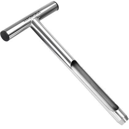 Varomorus soil sampler probe, 12-inch stainless steel, T-handle for easy sampling.