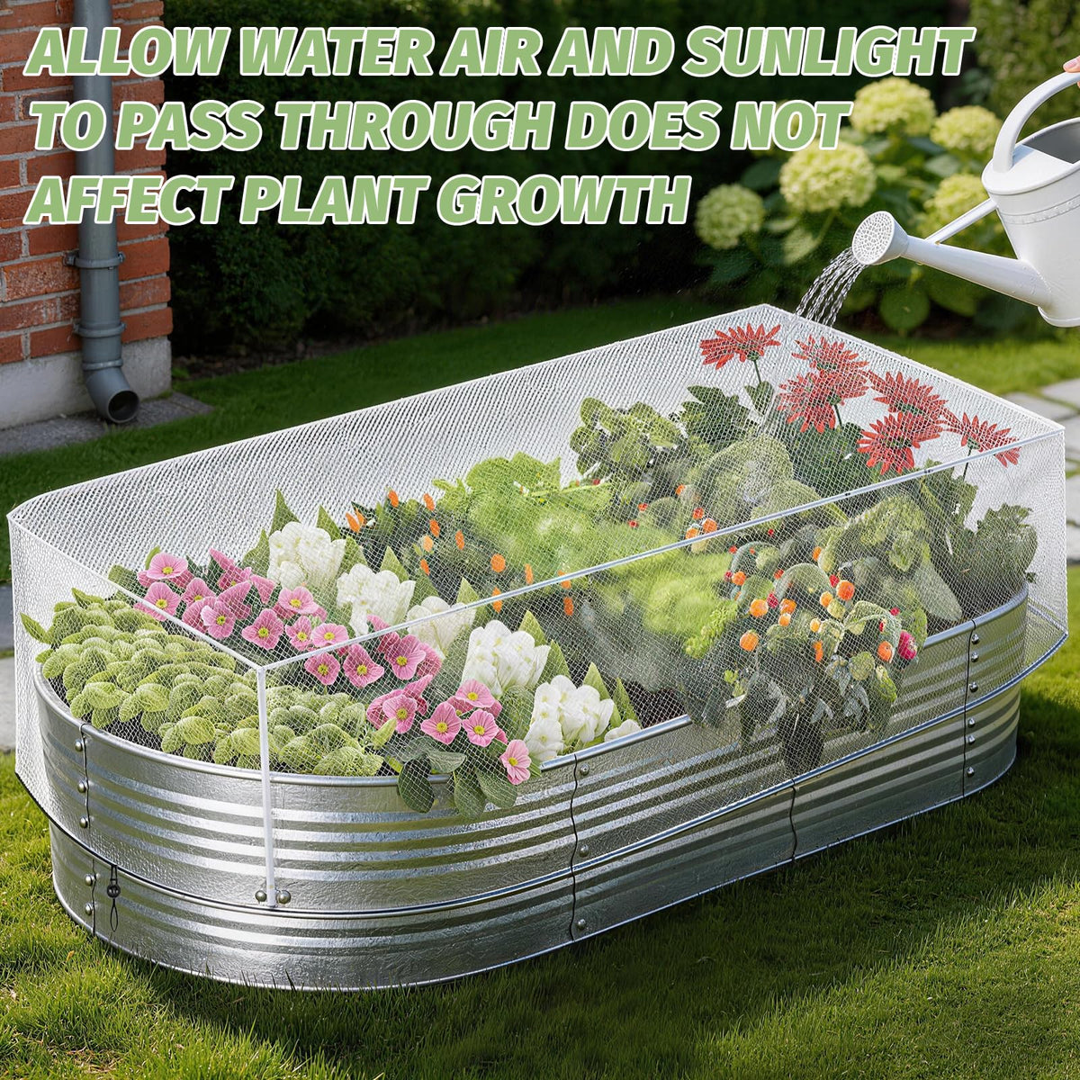 Varrisin wind-resistant design keeps nets secure on square and round beds
