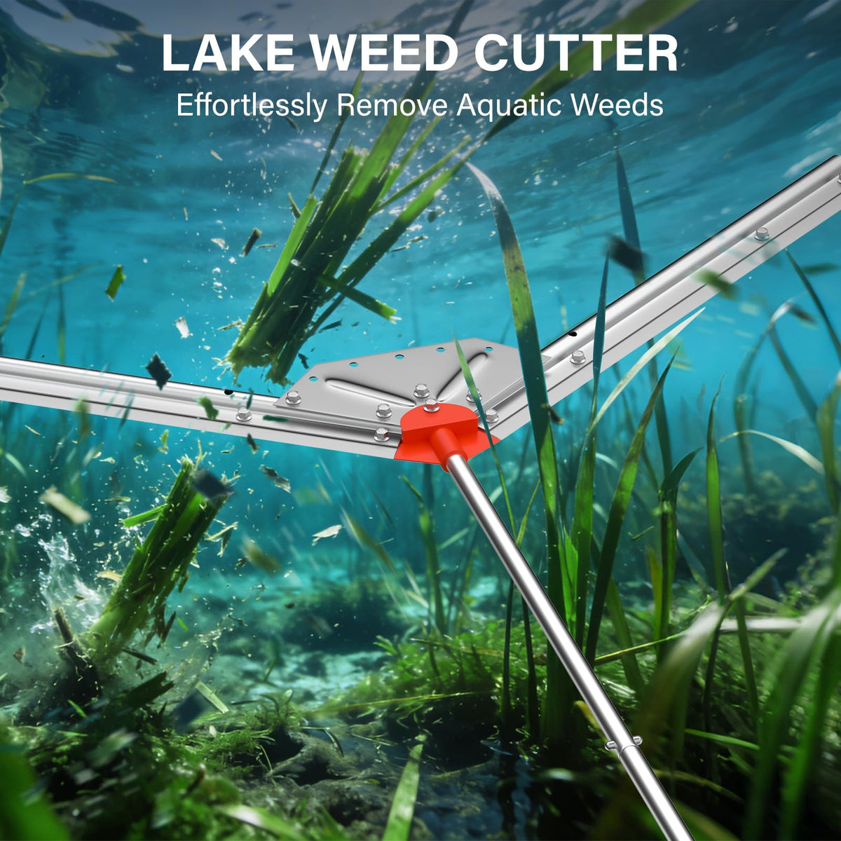 VASALAID adjustable-cutting-angle in action enables customizable weed clearance.