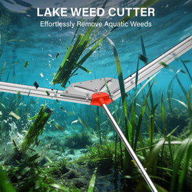 VASALAID adjustable-cutting-angle in action enables customizable weed clearance.