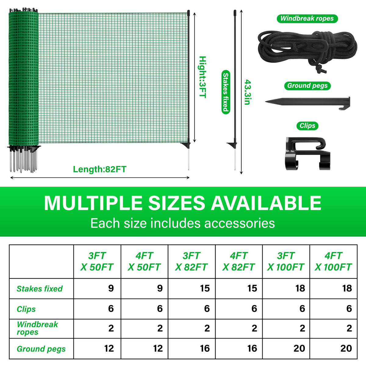 VASALAID fiberglass posts with galvanized spikes ensure rust resistance and stable setup.