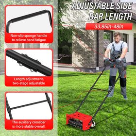 VASALAID foam handle provides comfortable grip during extended use