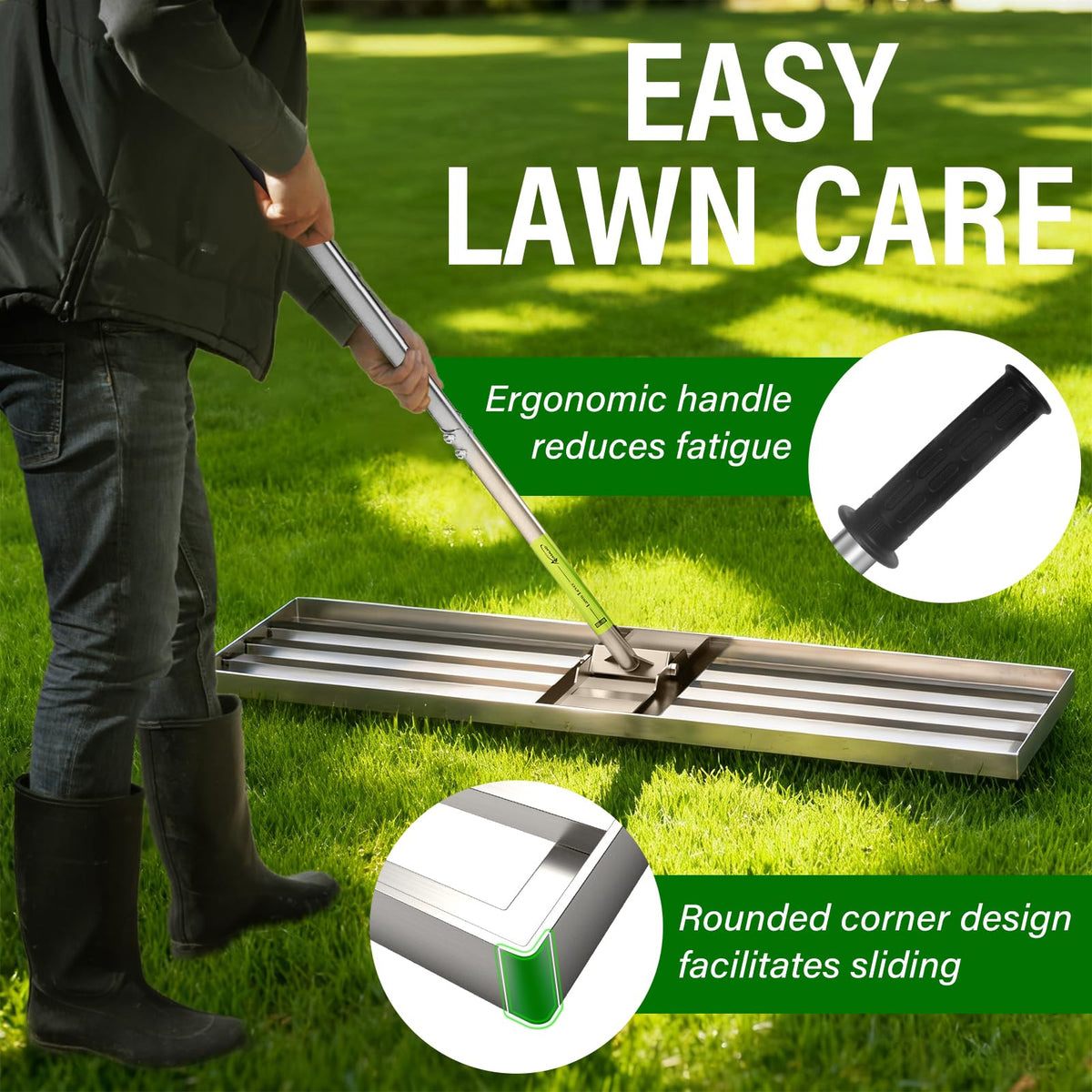 VASALAID ground plate 36x12 offers precise leveling in small spaces.