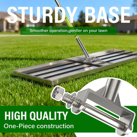 VASALAID two-piece handle demonstrates easy storage and extended reach.