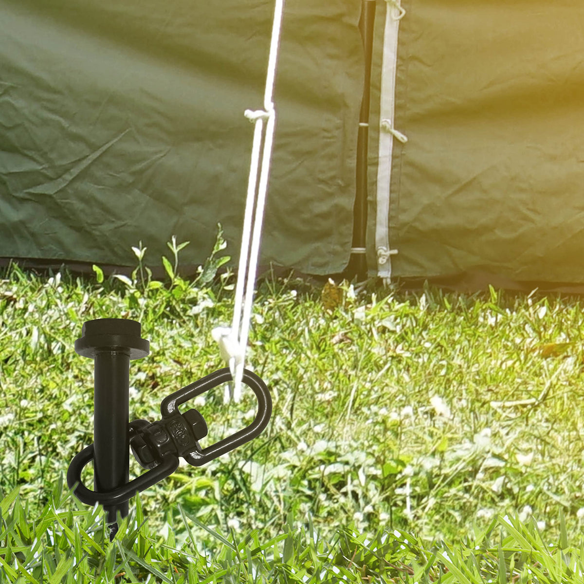 VASGOR shed-tent-secure anchors display rugged, long-lasting outdoor support.
