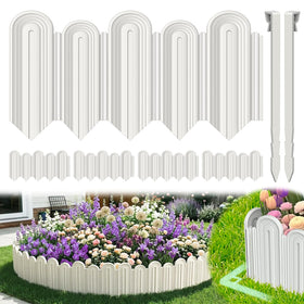 Vashly no-dig edging straight section for quick trench-free border setup