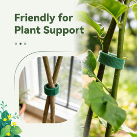 Vaszu Garden Tie versatile for indoor plants, tomatoes, roses, and vines.