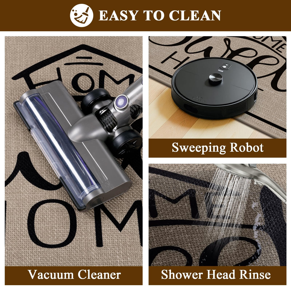 Vaukki multiuse entry mat for home decor and entries.