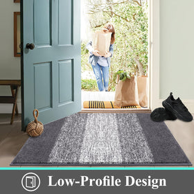 Vaukki Mud-trap mat captures mud and dirt at the threshold.