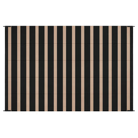 Vaukki versatile outdoor rug for patios, decks, and campsites with quick drying.
