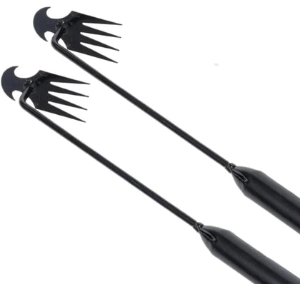 VBQFDPH weed puller with a 16-inch handle for standing-up weeding and back-friendly use.