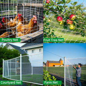 VBWSL garden protection netting shields vegetables and flowers from birds