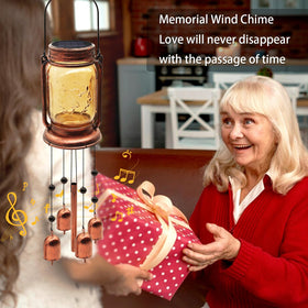 Vcdsoy wind chimes require no wiring or batteries