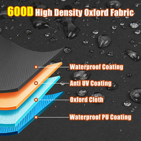 vchin windproof design keeps your grill secure during gusty winds