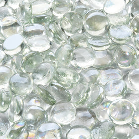 vchin crystal luster firepit beads reflecting sun for dazzling daytime sparkle