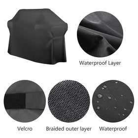 Vchin waterproof-coating keeps grills dry during rain or snow