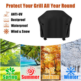 vchin weatherproof design keeps your grill ready for outdoor use