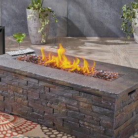 Vchin thermally tempered fire glass collection for safe use