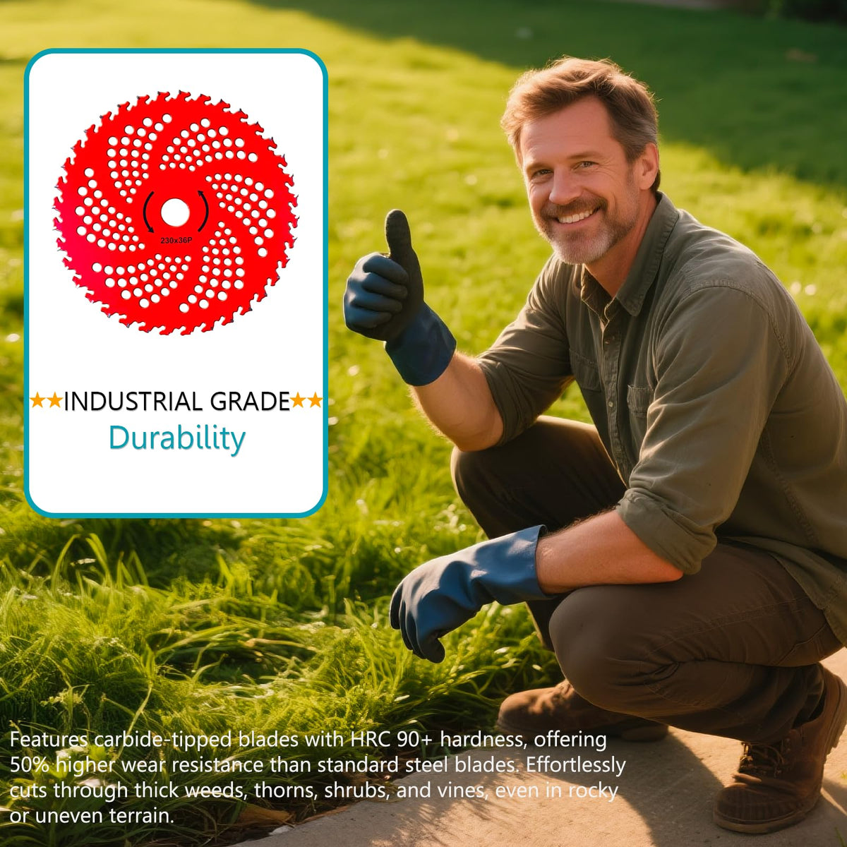 Vcoyarw 9 inch blades deliver longer life and fewer replacements over seasons